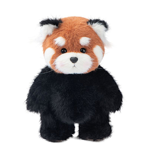 Красная панда Lina TeddyTales, длинношерстная, S, красно-коричневая, 20 см